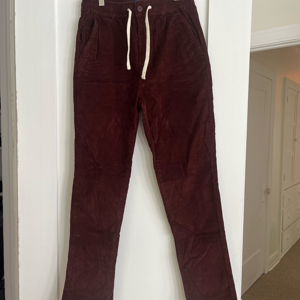 J. Crew Brown Corduroy Pants Relaxed Fit